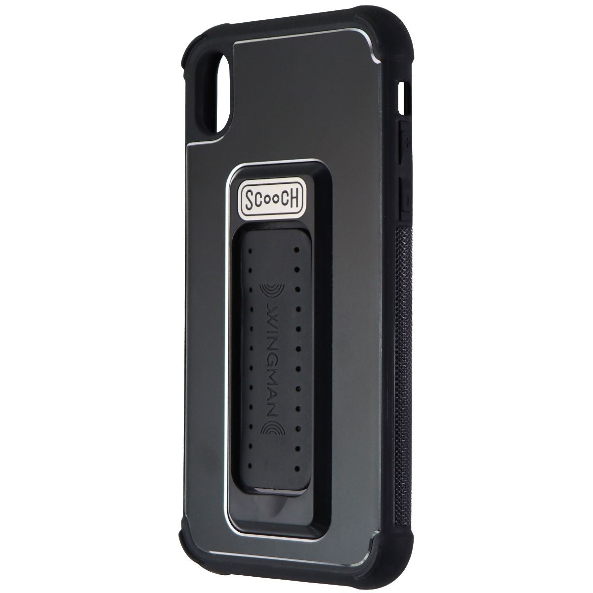 Scooch Wingman Series 5 in 1 Case with Kickstand for iPhone XR - Black Cell Phone - Cases, Covers & Skins Scooch    - Simple Cell Bulk Wholesale Pricing - USA Seller