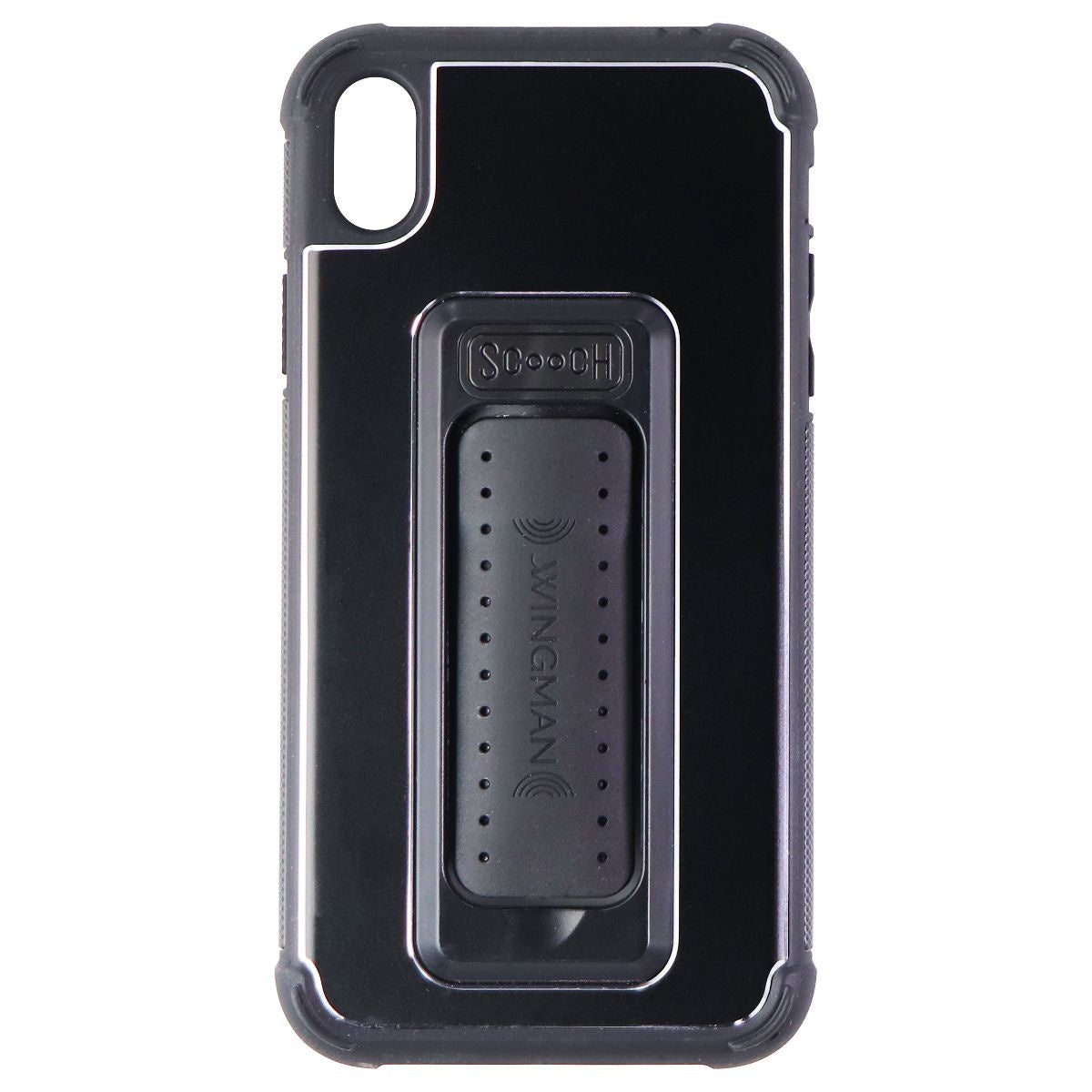 Scooch Wingman Series 5 in 1 Case with Kickstand for iPhone XR - Black Cell Phone - Cases, Covers & Skins Scooch    - Simple Cell Bulk Wholesale Pricing - USA Seller