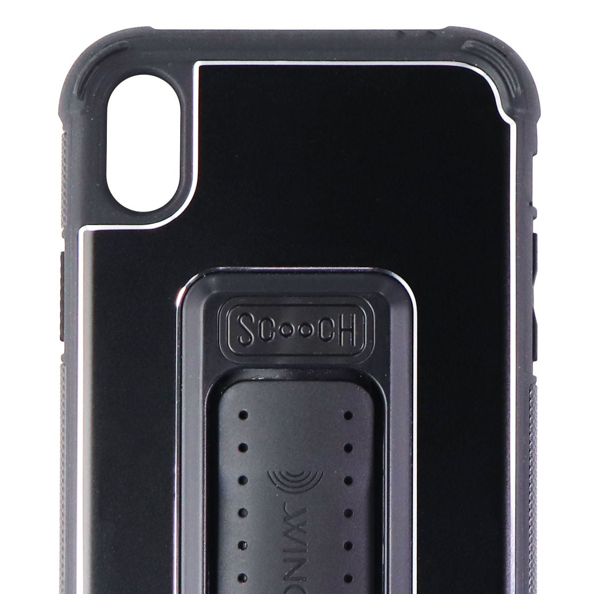 Scooch Wingman Series 5 in 1 Case with Kickstand for iPhone XR - Black Cell Phone - Cases, Covers & Skins Scooch    - Simple Cell Bulk Wholesale Pricing - USA Seller