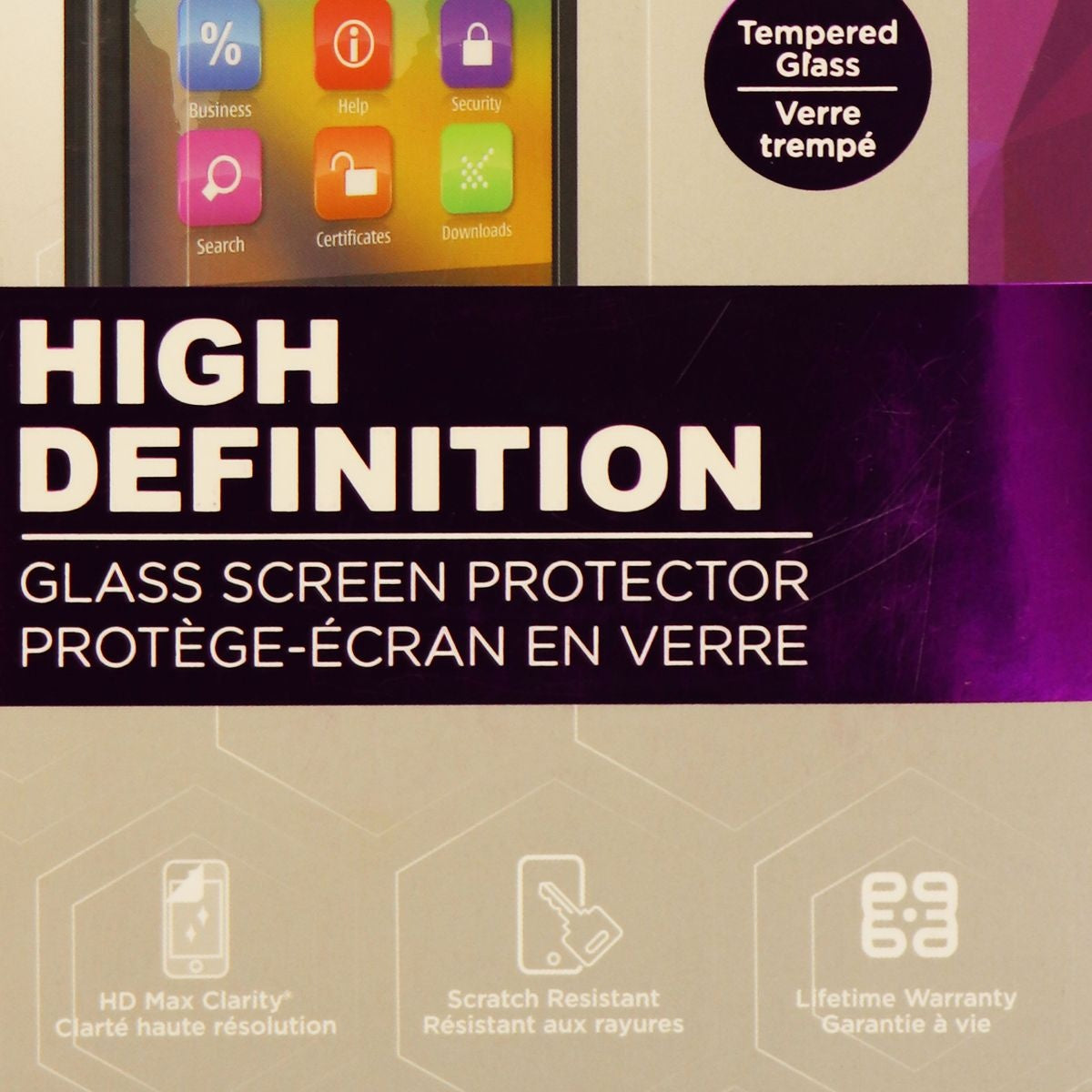 PureGear HD Tempered Glass Screen Protector for Moto Z Play Droid Edition Cell Phone - Screen Protectors PureGear    - Simple Cell Bulk Wholesale Pricing - USA Seller