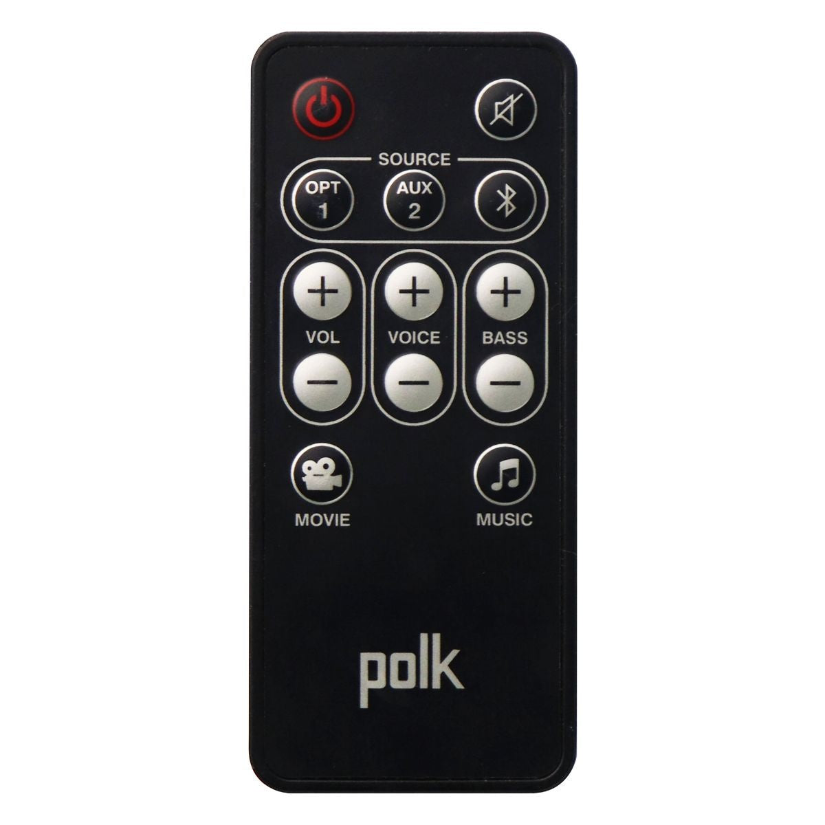 Polk Remote Control (RE6915-1) for OMNI SB1 Sound Bar System - Black TV, Video & Audio Accessories - Remote Controls Polk Audio    - Simple Cell Bulk Wholesale Pricing - USA Seller