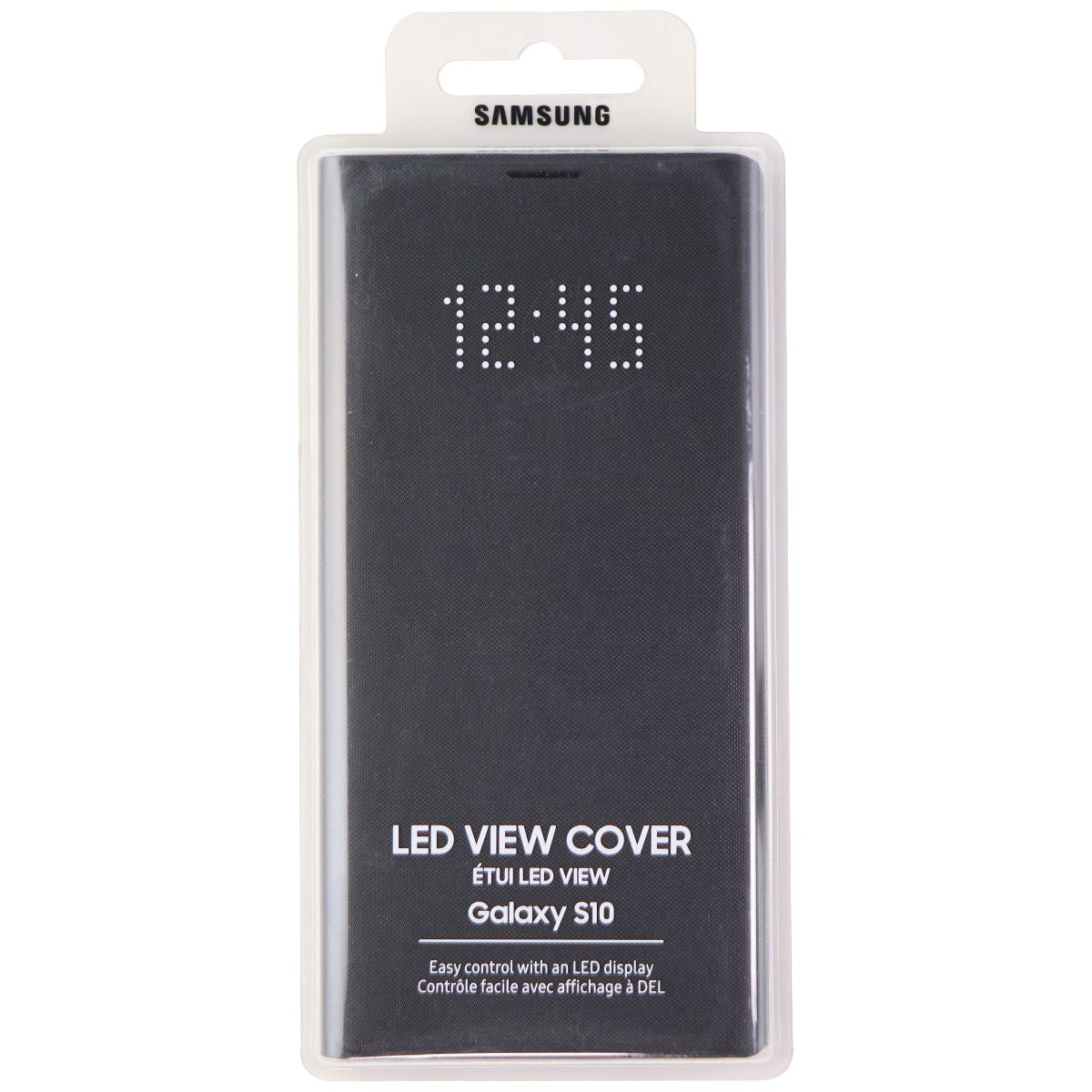 Samsung LED View Cover Hard Case for Samsung Galaxy S10 - Black (EF-NG973) Cell Phone - Cases, Covers & Skins Samsung    - Simple Cell Bulk Wholesale Pricing - USA Seller