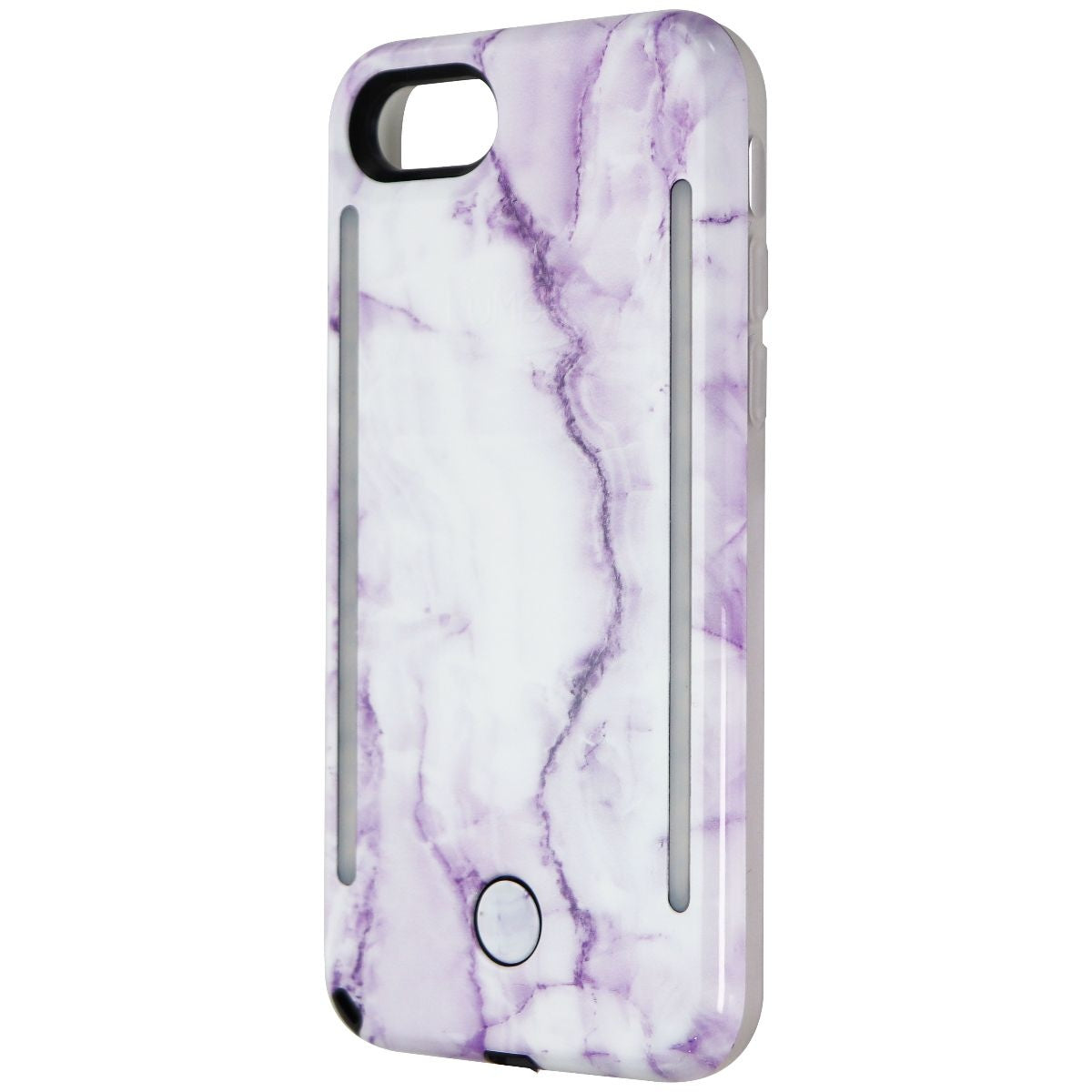 LuMee Duo Series Instaframe Case for Apple iPhone 8 / iPhone 7 - Lavender Marble Cell Phone - Cases, Covers & Skins LuMee    - Simple Cell Bulk Wholesale Pricing - USA Seller