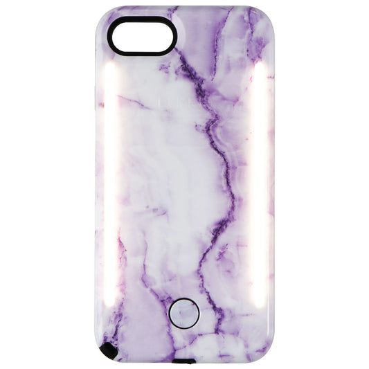 LuMee Duo Series Instaframe Case for Apple iPhone 8 / iPhone 7 - Lavender Marble Cell Phone - Cases, Covers & Skins LuMee    - Simple Cell Bulk Wholesale Pricing - USA Seller