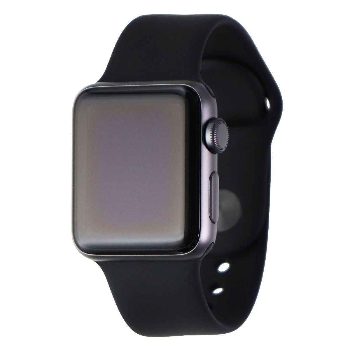Apple Watch Series 3 (A1858) GPS Only - 38mm Space Gray / Black Sport Band Smart Watches Apple    - Simple Cell Bulk Wholesale Pricing - USA Seller