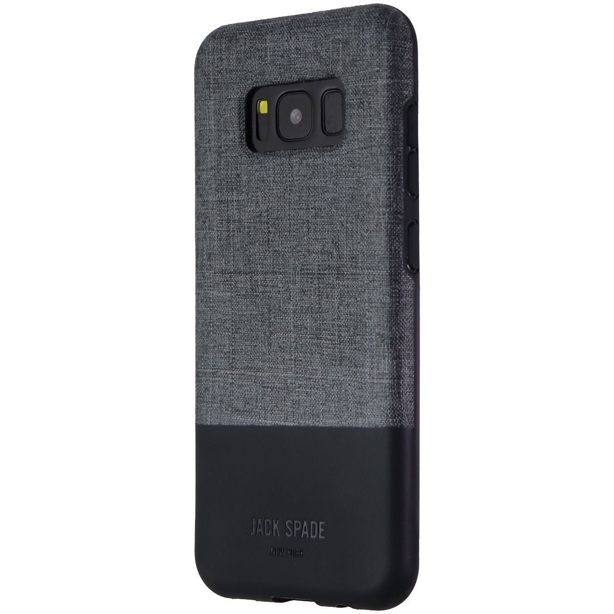 Jack Spade Color-Block Case for Samsung Galaxy S8 - Tech Oxford Gray/Black Cell Phone - Cases, Covers & Skins Jack Spade    - Simple Cell Bulk Wholesale Pricing - USA Seller