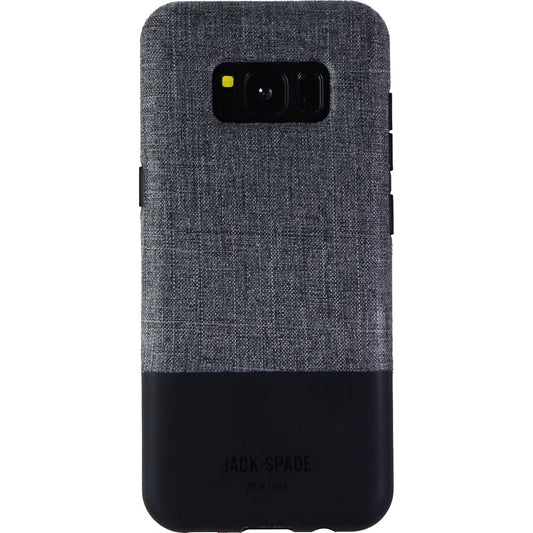 Jack Spade Color-Block Case for Samsung Galaxy S8 - Tech Oxford Gray/Black Cell Phone - Cases, Covers & Skins Jack Spade    - Simple Cell Bulk Wholesale Pricing - USA Seller