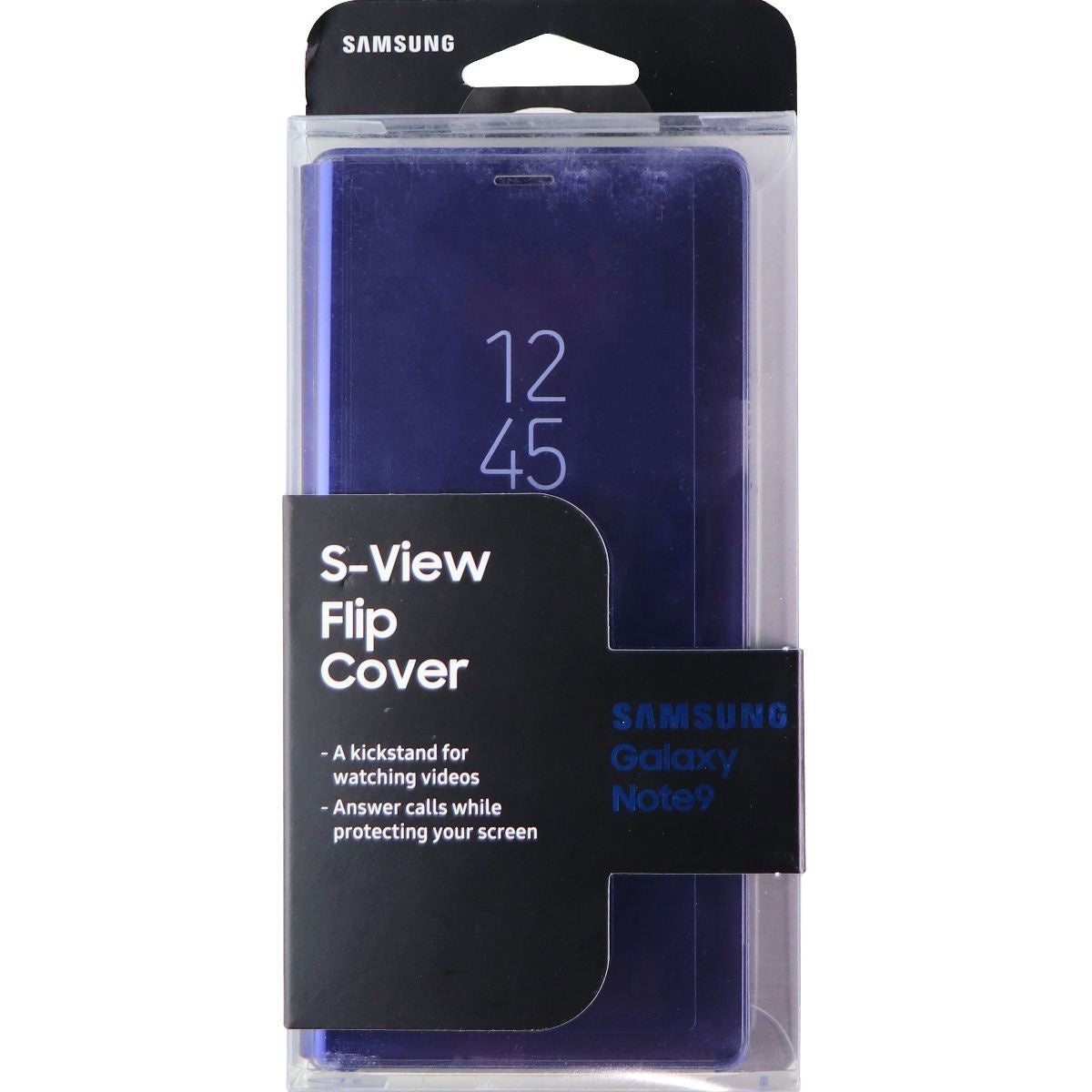 Samsung S-View Flip Cover w/ Kickstand for the Samsung Galaxy Note 9 -Ocean Blue Cell Phone - Cases, Covers & Skins Samsung    - Simple Cell Bulk Wholesale Pricing - USA Seller
