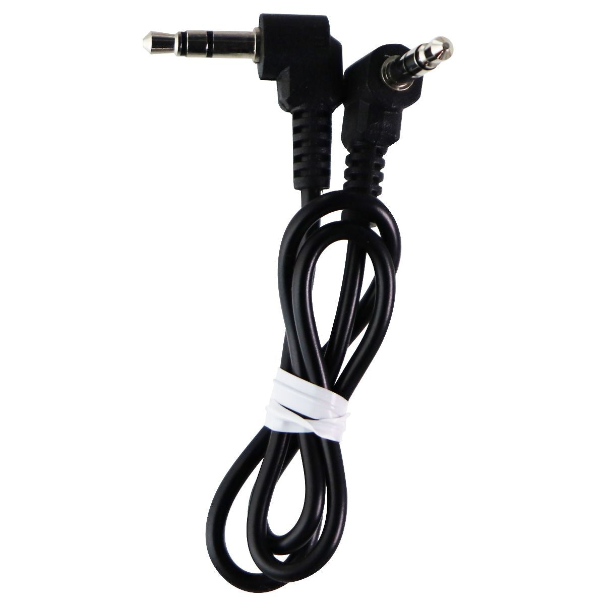 Unbranded 1ft  TRS Audio Music Cable for 3.5mm Devices - Black Cell Phone - Cables & Adapters Unbranded    - Simple Cell Bulk Wholesale Pricing - USA Seller
