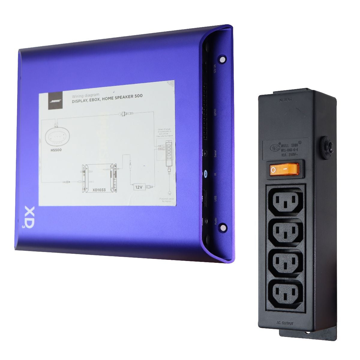 BrightSign XD3 Expanded I/O Player with Power Supply Kit - Blue (XD1033) TV, Video & Audio Accessories - Other TV, Video & Audio Accs BrightSign    - Simple Cell Bulk Wholesale Pricing - USA Seller