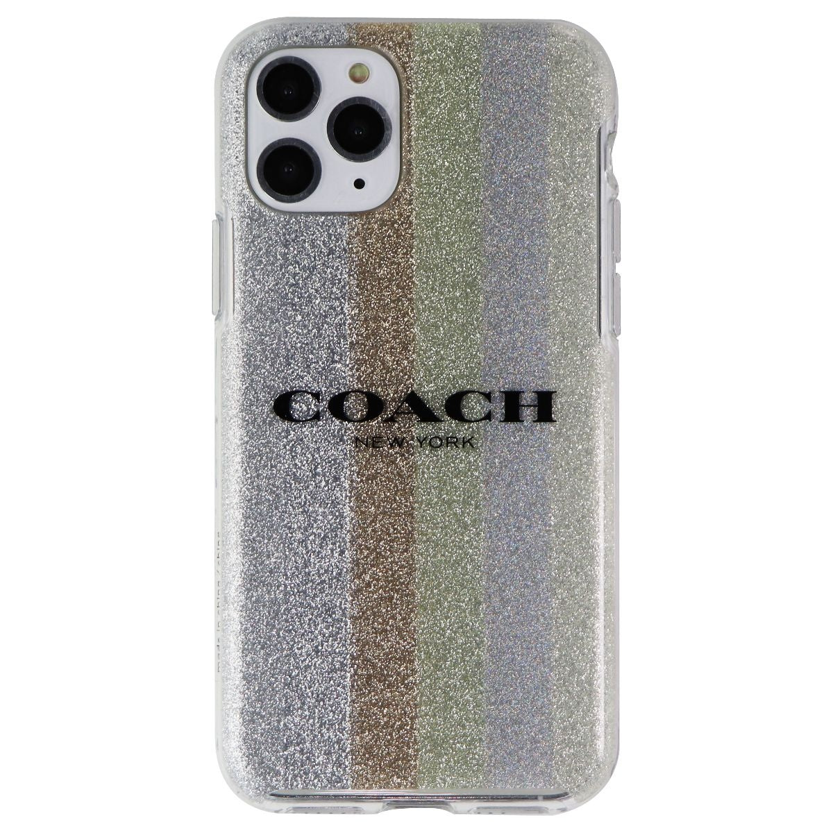 Coach Protective Case for Apple iPhone 11 Pro (5.8-inch) - Glitter Americana Cell Phone - Cases, Covers & Skins Coach    - Simple Cell Bulk Wholesale Pricing - USA Seller