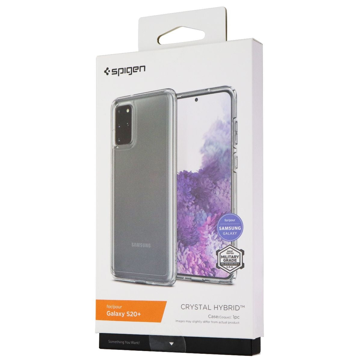 Spigen Crystal Hybrid Series Case for Samsung Galaxy S20+ (Plus) - Clear Cell Phone - Cases, Covers & Skins Spigen    - Simple Cell Bulk Wholesale Pricing - USA Seller