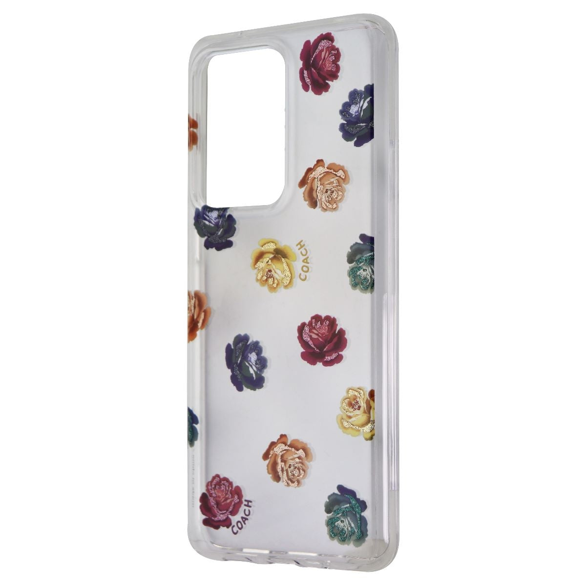 Coach New York Protective Case for Galaxy S20 Ultra (Dreamy Peony Clear/Rainbow) Cell Phone - Cases, Covers & Skins Coach    - Simple Cell Bulk Wholesale Pricing - USA Seller