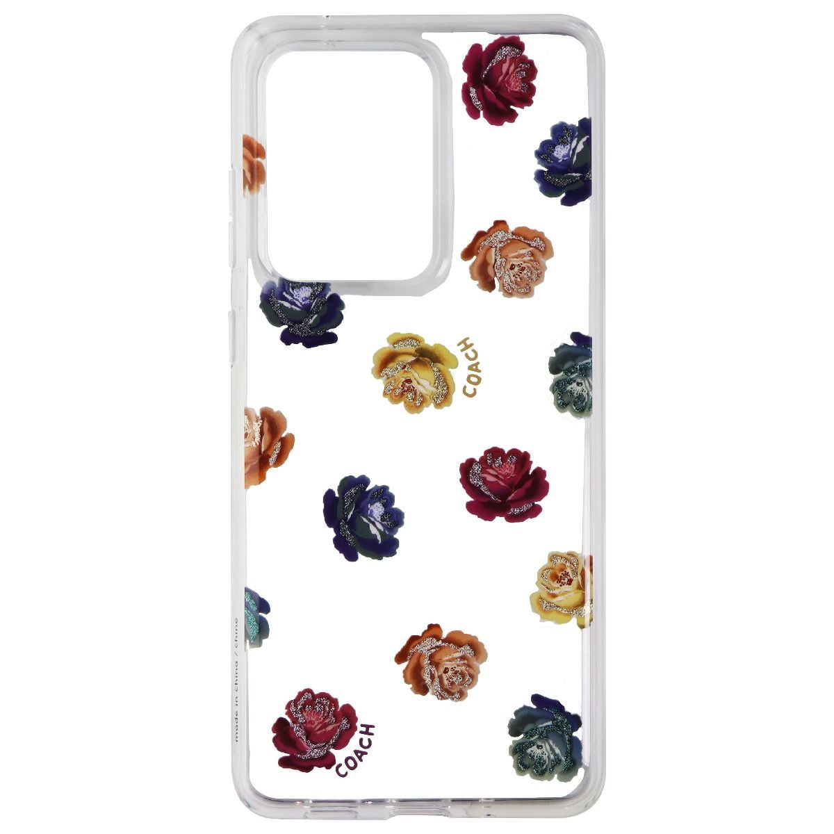 Coach New York Protective Case for Galaxy S20 Ultra (Dreamy Peony Clear/Rainbow) Cell Phone - Cases, Covers & Skins Coach    - Simple Cell Bulk Wholesale Pricing - USA Seller