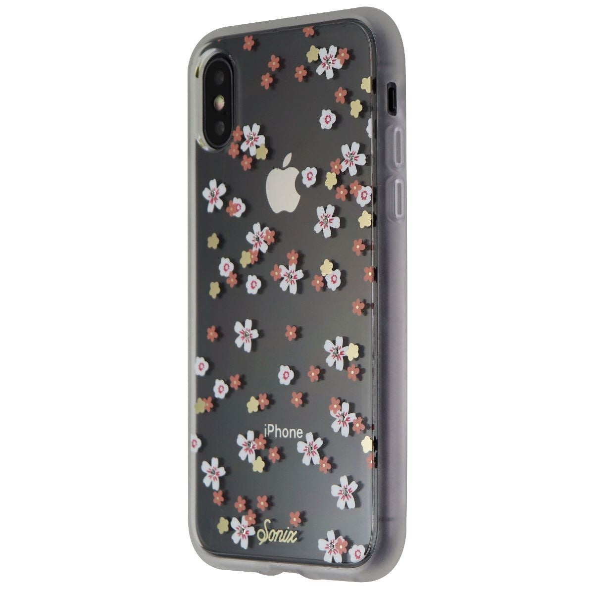 Sonix Rhinestone Floral Bunch Protective Clear Case for Apple iPhone X/XS Cell Phone - Cases, Covers & Skins Sonix    - Simple Cell Bulk Wholesale Pricing - USA Seller