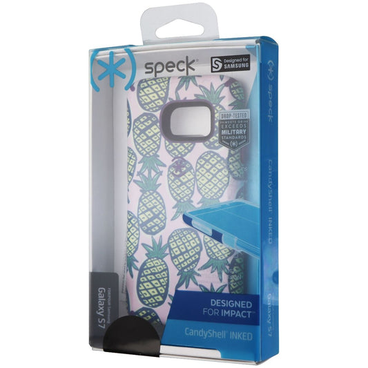 Speck CandyShell Inked Case for Samsung Galaxy S7 - Pineapple Pac/Knight Purple Cell Phone - Cases, Covers & Skins Speck    - Simple Cell Bulk Wholesale Pricing - USA Seller