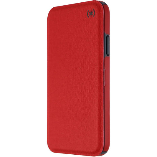 Speck Presidio Folio Case for iPhone Xs & X - Heartrate Red / Graphite Grey Cell Phone - Cases, Covers & Skins Speck    - Simple Cell Bulk Wholesale Pricing - USA Seller