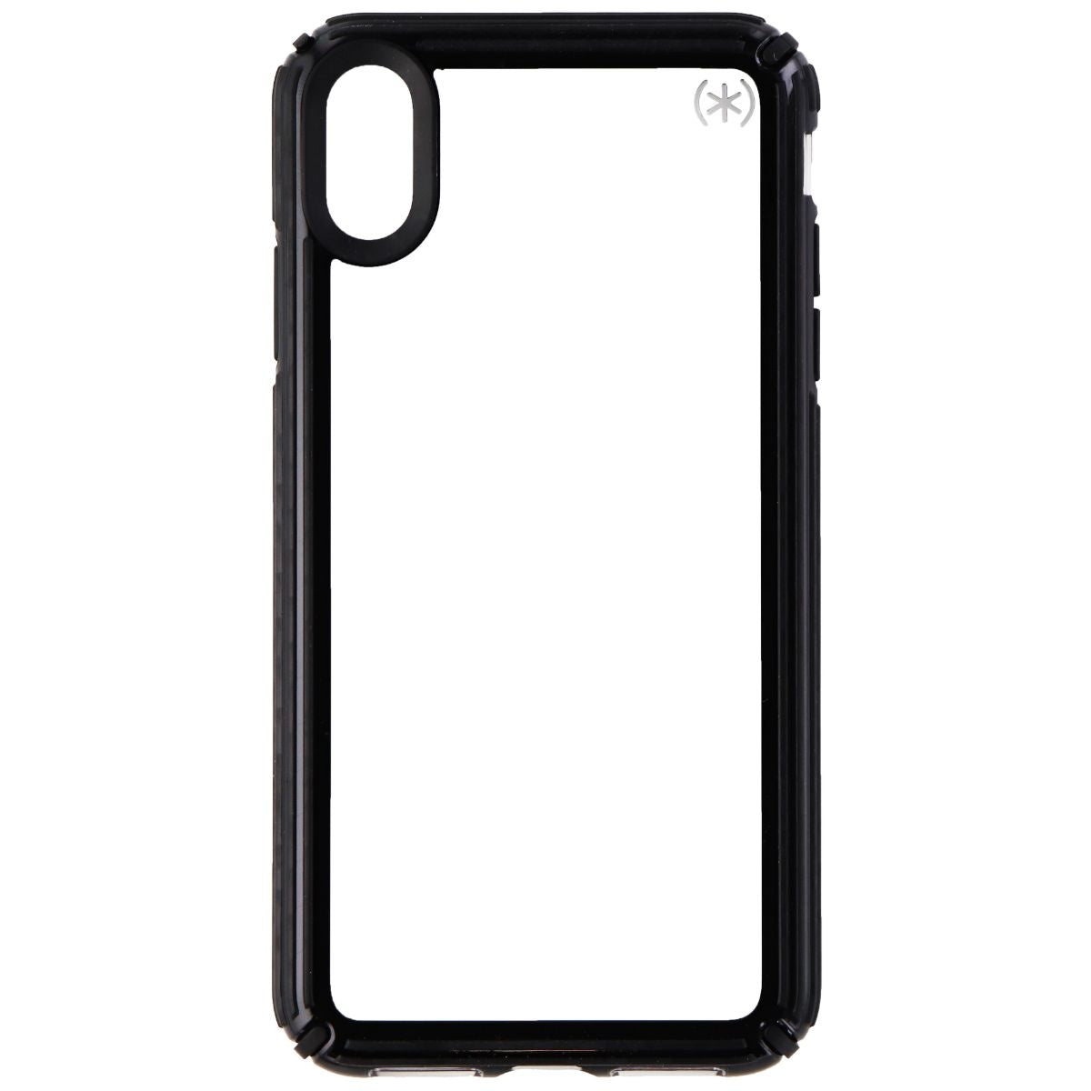 Speck Presidio V-GRIP Series Hard Case for Apple iPhone XS Max - Clear/Black Cell Phone - Cases, Covers & Skins Speck    - Simple Cell Bulk Wholesale Pricing - USA Seller