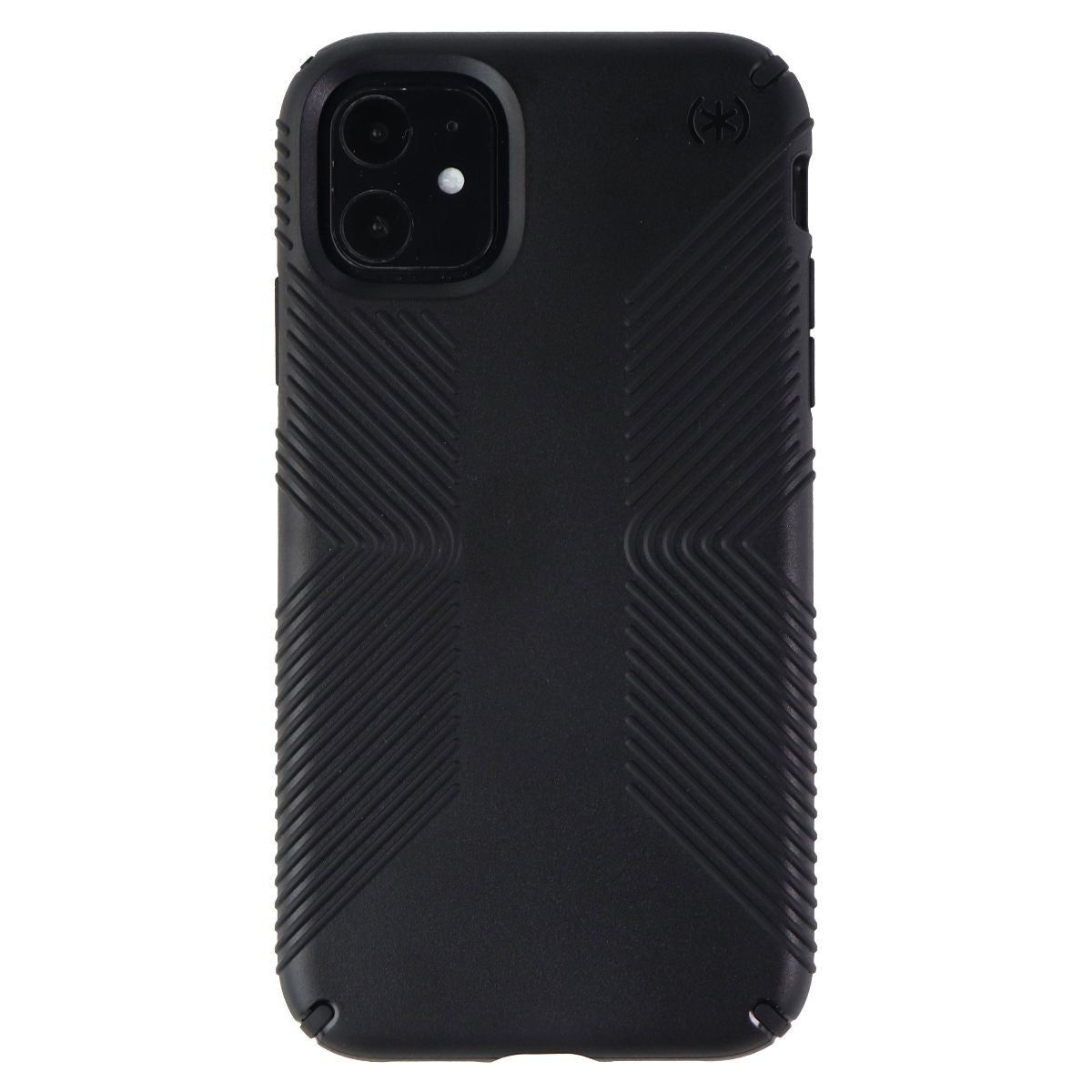 Speck Presidio Grip Series Case for Apple iPhone 11 Smartphone - Black/Black Cell Phone - Cases, Covers & Skins Speck    - Simple Cell Bulk Wholesale Pricing - USA Seller
