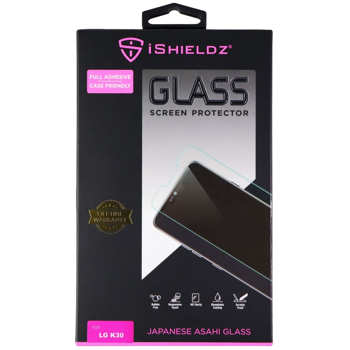 iShieldz Glass Screen Protector for LG K30 Smartphones - Clear Cell Phone - Screen Protectors iShieldz    - Simple Cell Bulk Wholesale Pricing - USA Seller