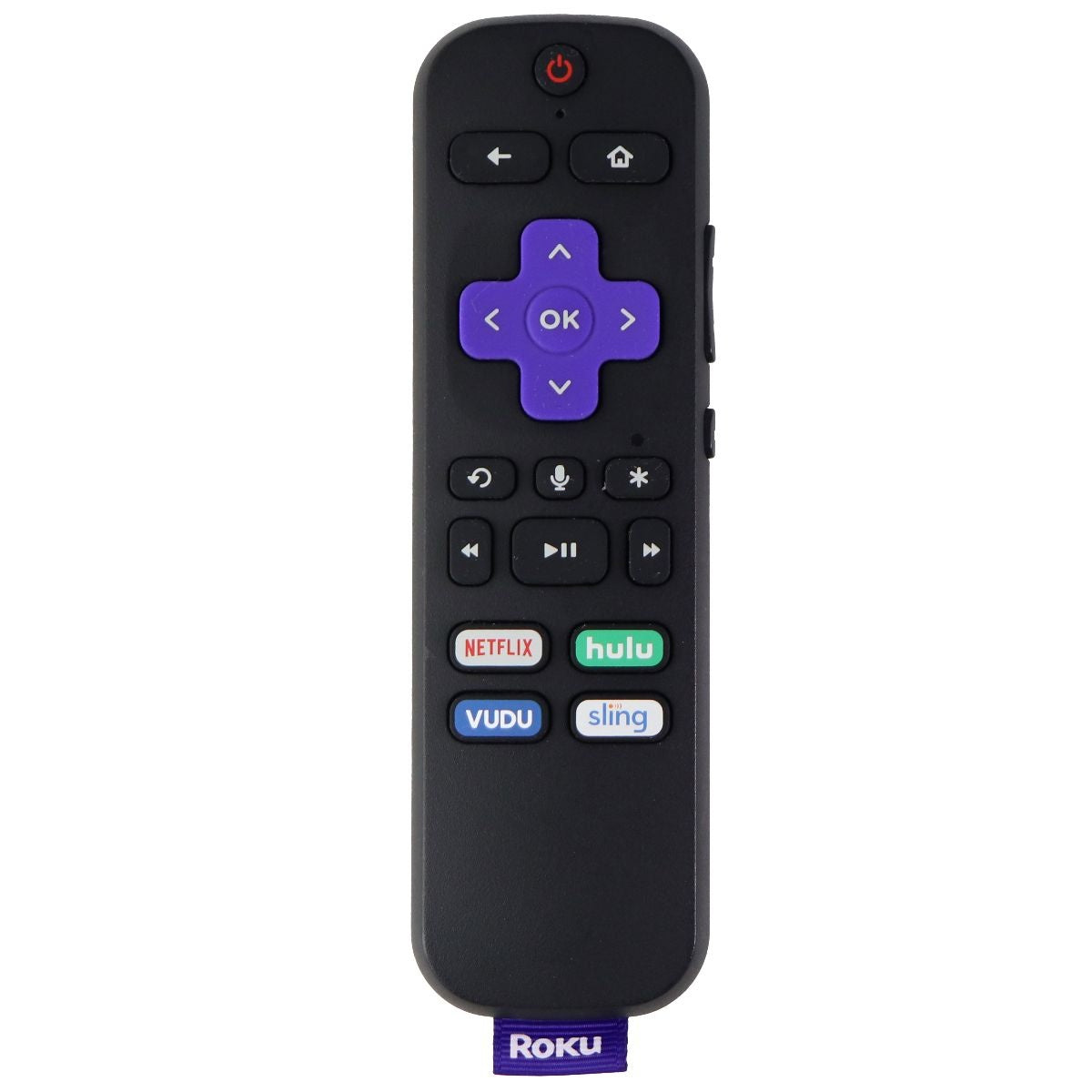 TV Remote Control with Netflix/Hulu/Vudu/Sling Keys - Black (RC-AL7) TV, Video & Audio Accessories - Remote Controls Unbranded    - Simple Cell Bulk Wholesale Pricing - USA Seller
