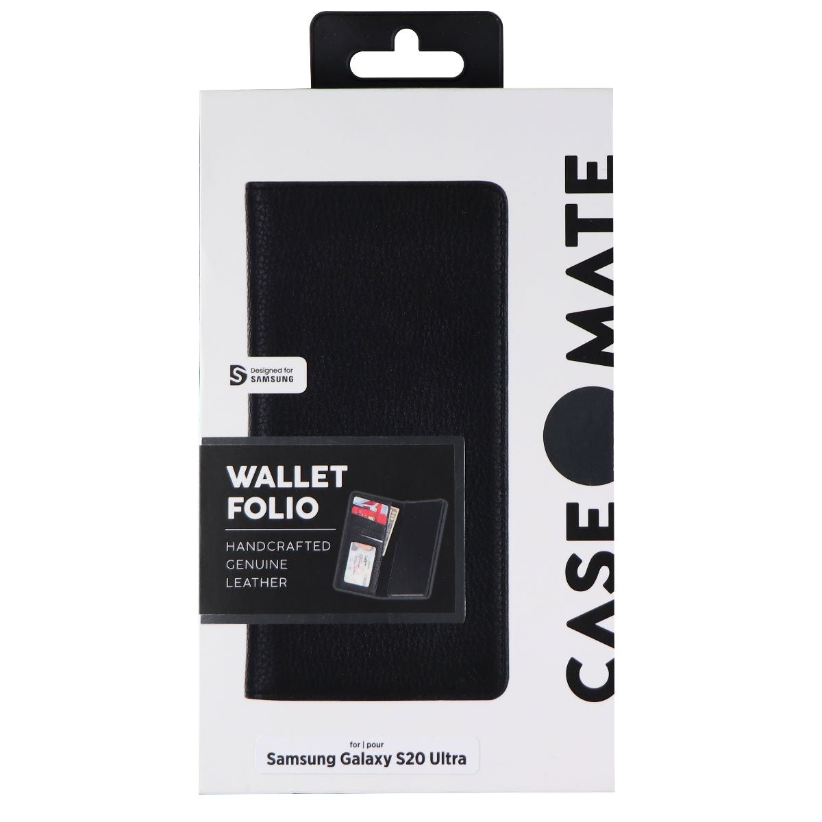 Case-Mate Wallet Folio Series Case for Samsung Galaxy S20 Ultra - Black Cell Phone - Cases, Covers & Skins Case-Mate    - Simple Cell Bulk Wholesale Pricing - USA Seller