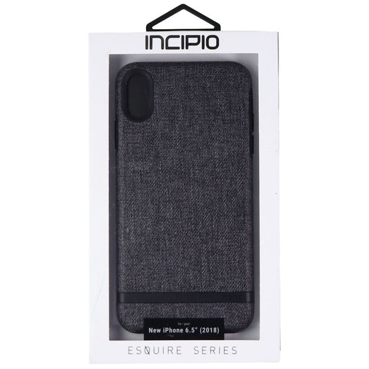 Incipio Esquire Series Hybrid Case for Apple iPhone Xs Max - Gray/Black Cell Phone - Cases, Covers & Skins Incipio    - Simple Cell Bulk Wholesale Pricing - USA Seller