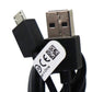 Sony (EC803) 3.3Ft Charge and Sync Cable for Micro USB to USB Devices - Black Cell Phone - Cables & Adapters Sony    - Simple Cell Bulk Wholesale Pricing - USA Seller