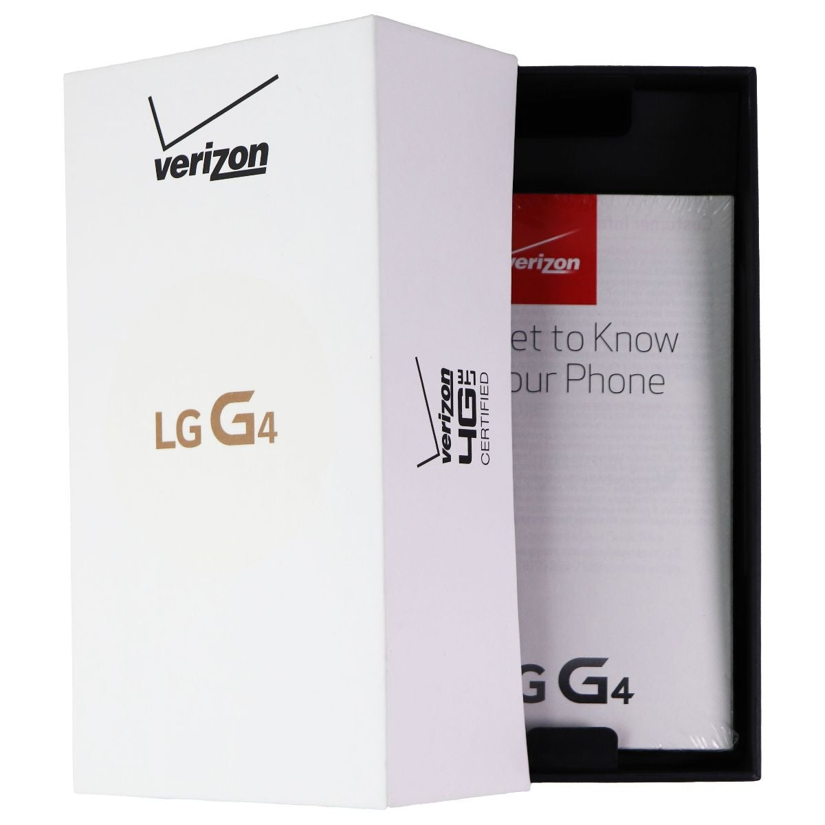 RETAIL BOX - LG G4 (LG-VS986) Verizon - 32GB / Gray - NO DEVICE Cell Phone - Other Accessories LG    - Simple Cell Bulk Wholesale Pricing - USA Seller