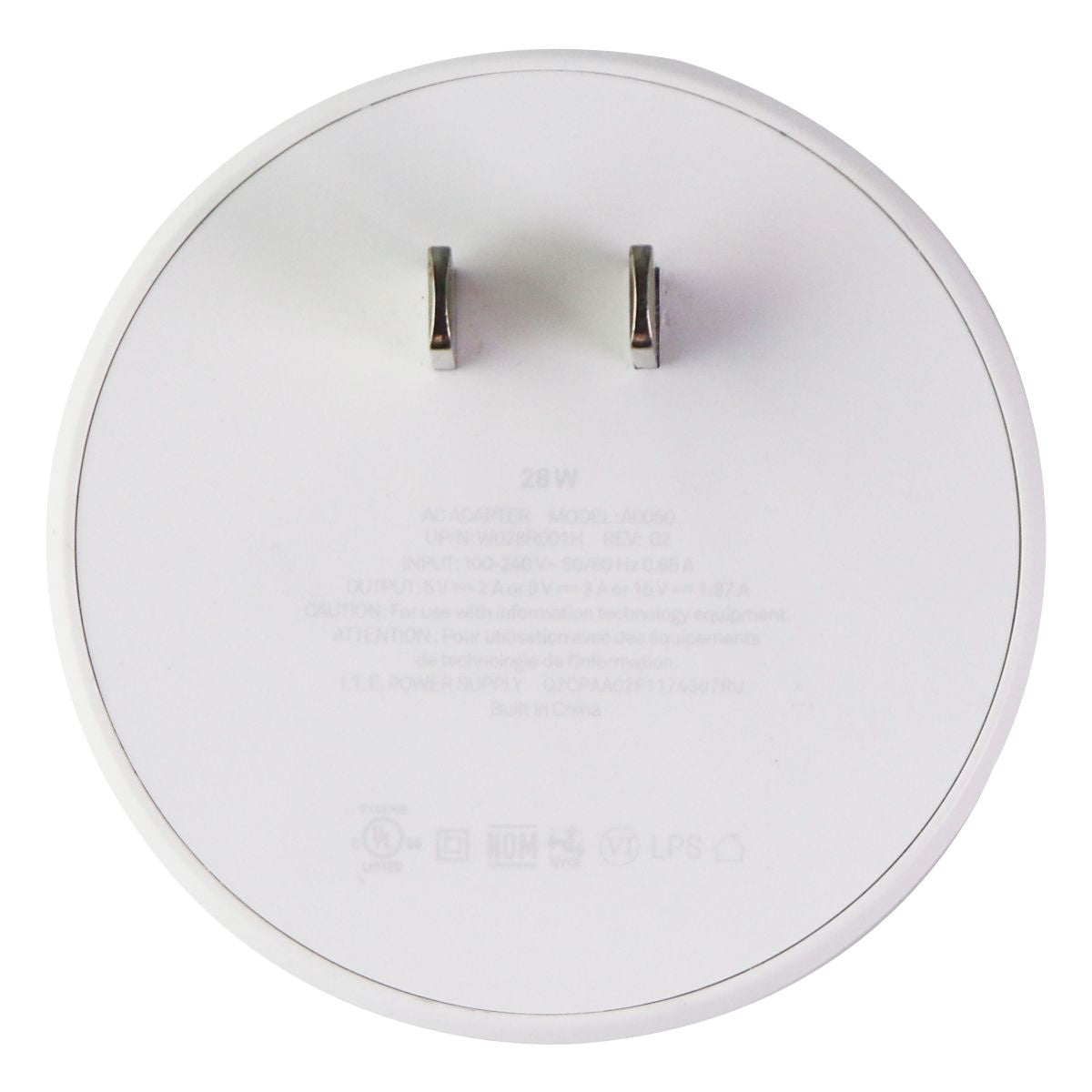 Nest 28-Watt USB-C Wall Charger AC Adapter - White (A0050) Multipurpose Batteries & Power - Multipurpose AC to DC Adapters Nest    - Simple Cell Bulk Wholesale Pricing - USA Seller