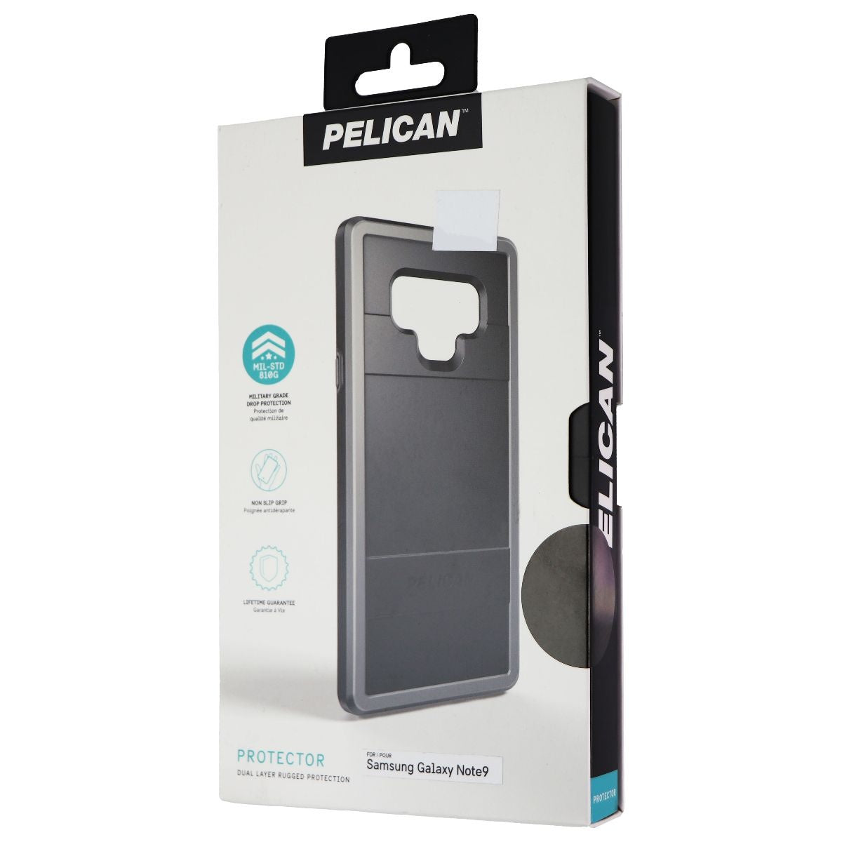 Pelican Protector Series Hard Case for Samsung Galaxy Note9 - Black/ Gray Cell Phone - Cases, Covers & Skins Pelican    - Simple Cell Bulk Wholesale Pricing - USA Seller