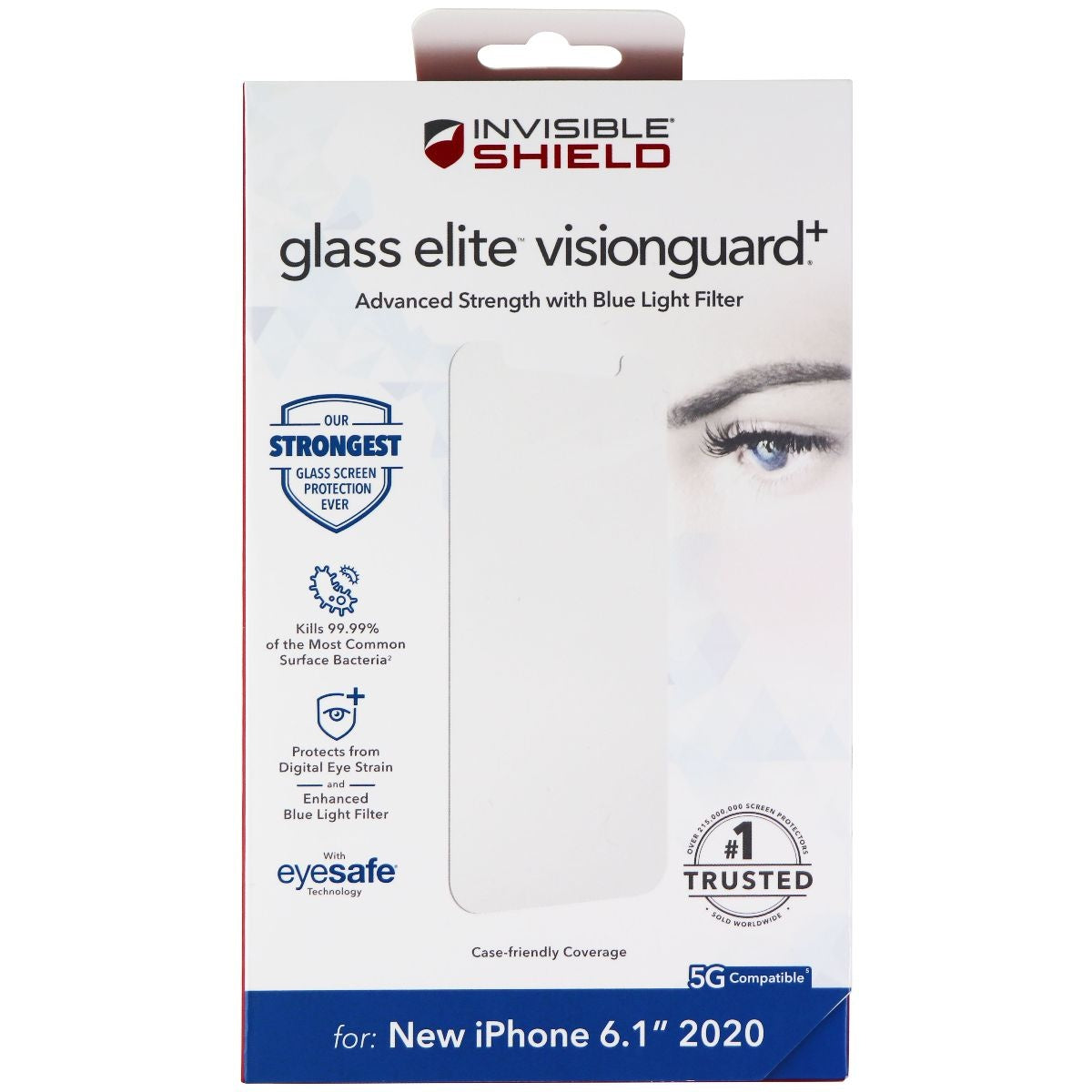 ZAGG Invisible Shield (Glass Elite VisionGuard+) for Apple iPhone 12 & 12 Pro Cell Phone - Screen Protectors Zagg    - Simple Cell Bulk Wholesale Pricing - USA Seller