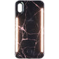 LuMee Duo Instafame LED Selfie Case for iPhone Xs Max - Black/Rose Marble Cell Phone - Cases, Covers & Skins LuMee    - Simple Cell Bulk Wholesale Pricing - USA Seller