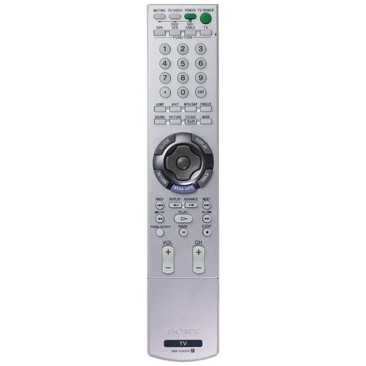 Sony Remote Control (RM-YD002) for Select Sony TVs - Silver TV, Video & Audio Accessories - Remote Controls Sony    - Simple Cell Bulk Wholesale Pricing - USA Seller