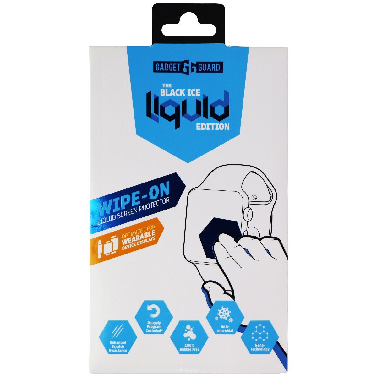Gadget Guard Black Ice Liquid Universal Screen Protector for Watches & Trackers Cell Phone - Screen Protectors Gadget Guard    - Simple Cell Bulk Wholesale Pricing - USA Seller