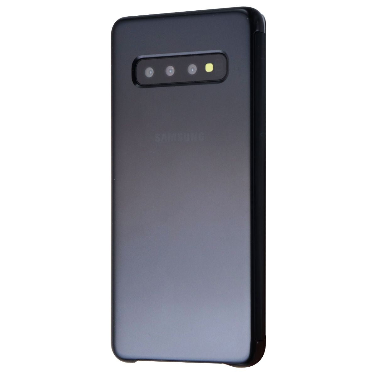 Samsung S-View Flip Cover Case for Samsung Galaxy S10 - Black (EF-ZG973CBE) Cell Phone - Cases, Covers & Skins Samsung    - Simple Cell Bulk Wholesale Pricing - USA Seller