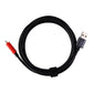 Verizon (TVLQC3MICR - M/M1) 6Ft Charge Cable for Micro USB Devices - Black/Red Cell Phone - Cables & Adapters Verizon    - Simple Cell Bulk Wholesale Pricing - USA Seller