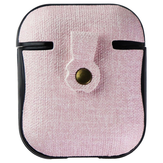 Key Hard Shell Case and Clip for Apple AirPods 1st and 2nd Gen - Pink/Black Cell Phone - Cases, Covers & Skins Key    - Simple Cell Bulk Wholesale Pricing - USA Seller