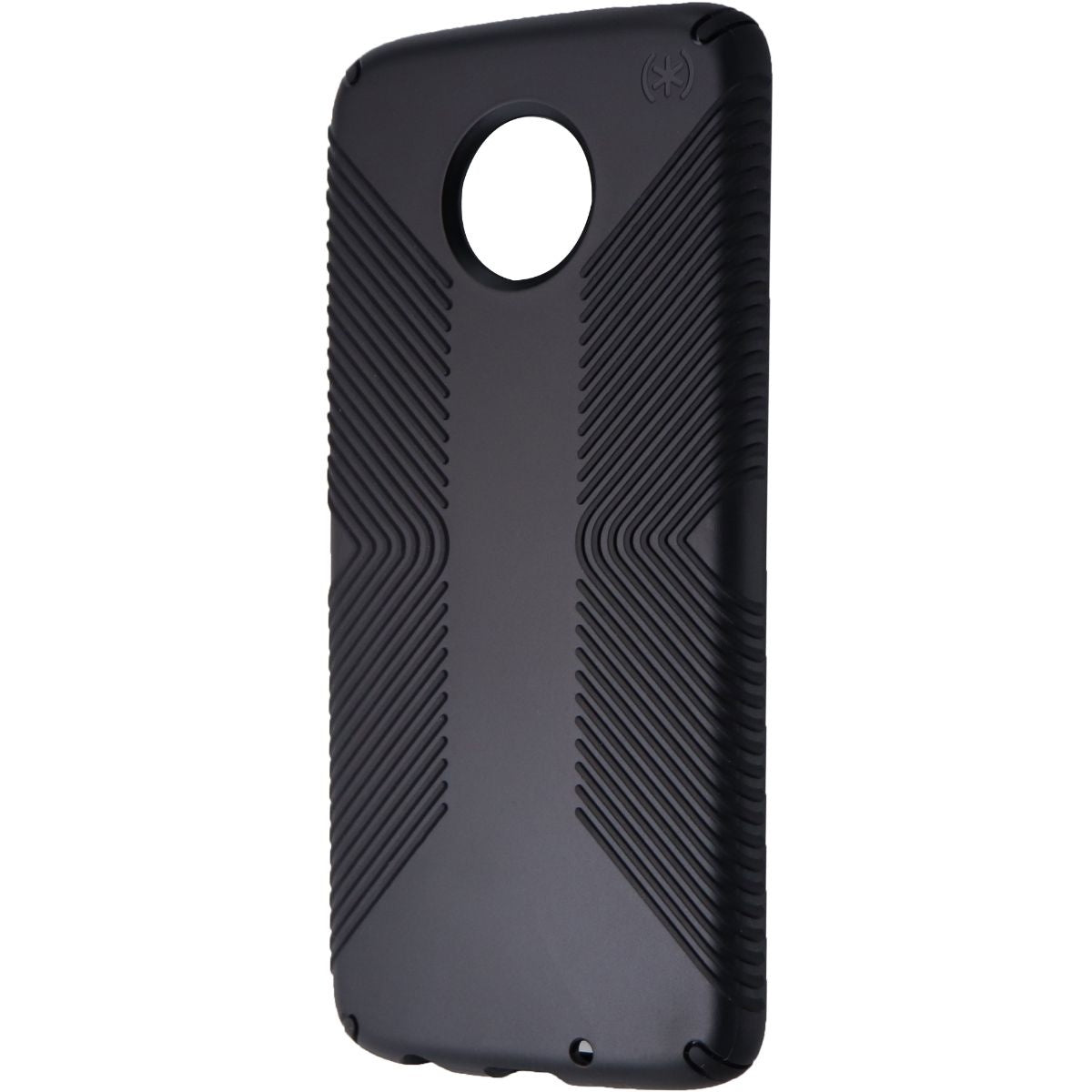 Speck Presidio Grip Series Hybrid Case for Motorola Moto Z4 - Black Cell Phone - Cases, Covers & Skins Speck    - Simple Cell Bulk Wholesale Pricing - USA Seller