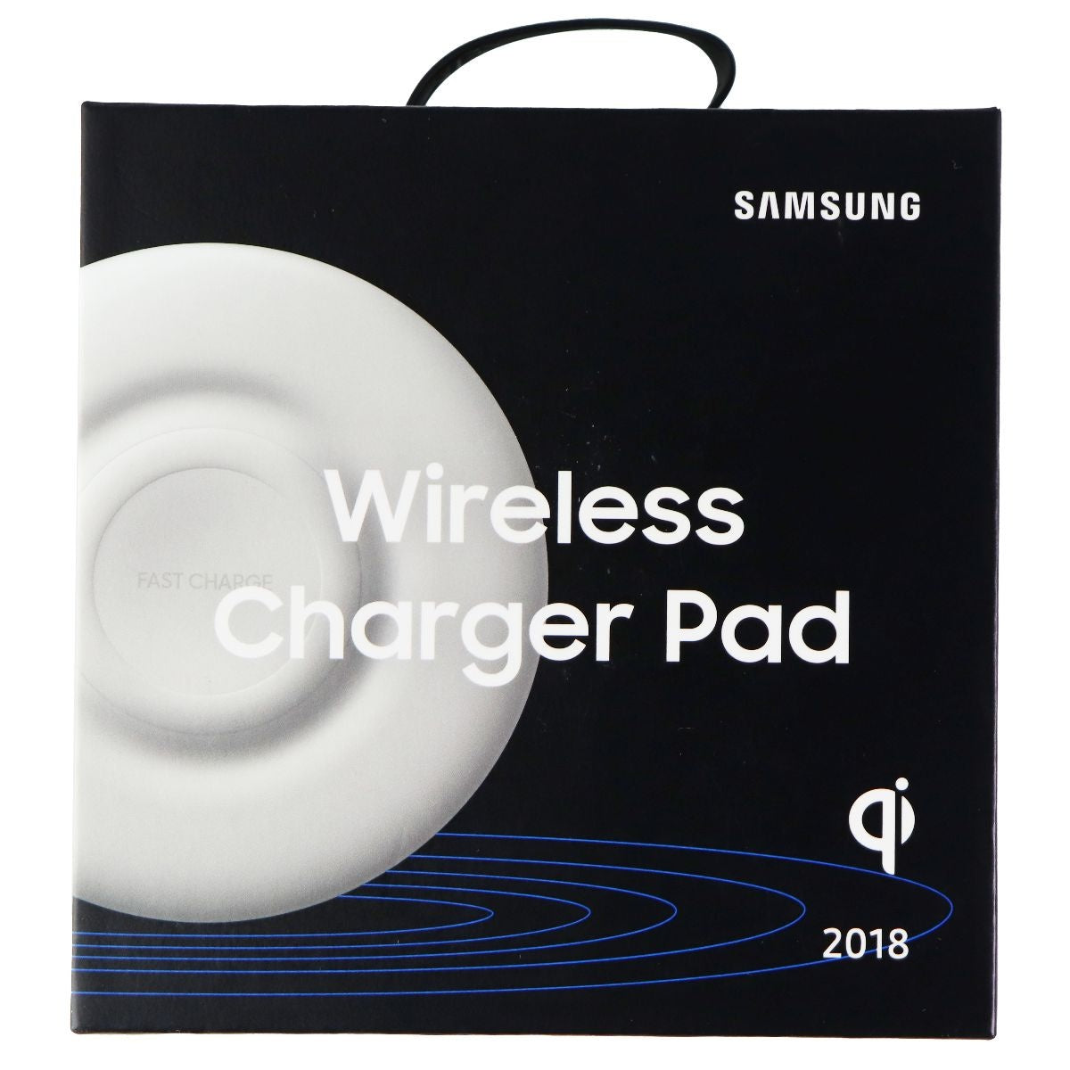 Samsung Wireless Charger (EP-P3100TWEGUS 2018) with Fast Charge for Qi - White Cell Phone - Chargers & Cradles Samsung    - Simple Cell Bulk Wholesale Pricing - USA Seller