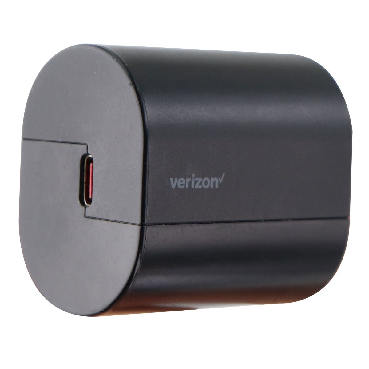 Verizon 27W Fast Charge Single USB-C (Type C) Wall Charging Adapter - Black/Red Cell Phone - Chargers & Cradles Verizon    - Simple Cell Bulk Wholesale Pricing - USA Seller