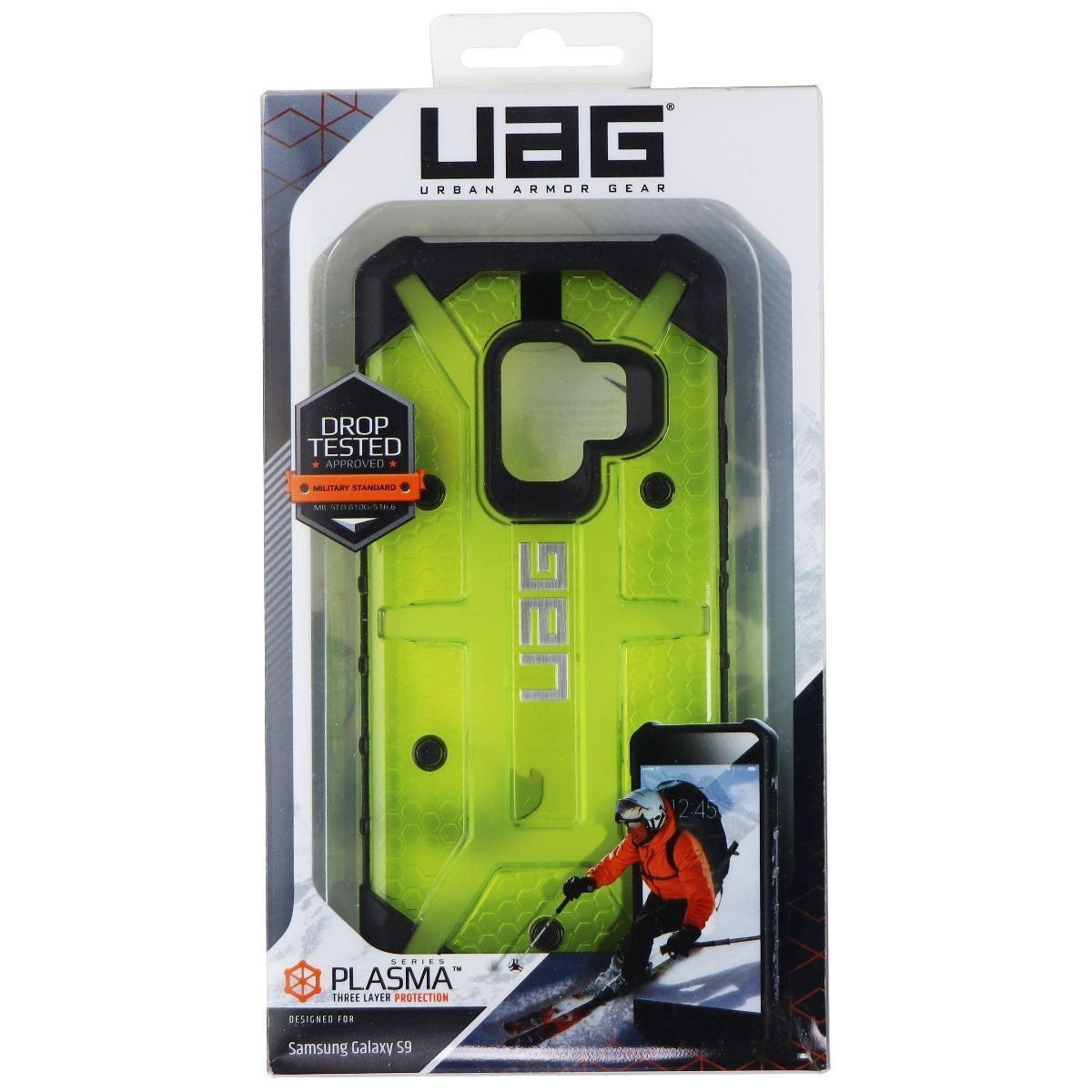Urban Armor Gear Plasma Series Case for Samsung Galaxy S9 - Citron Yellow Cell Phone - Cases, Covers & Skins Urban Armor Gear    - Simple Cell Bulk Wholesale Pricing - USA Seller