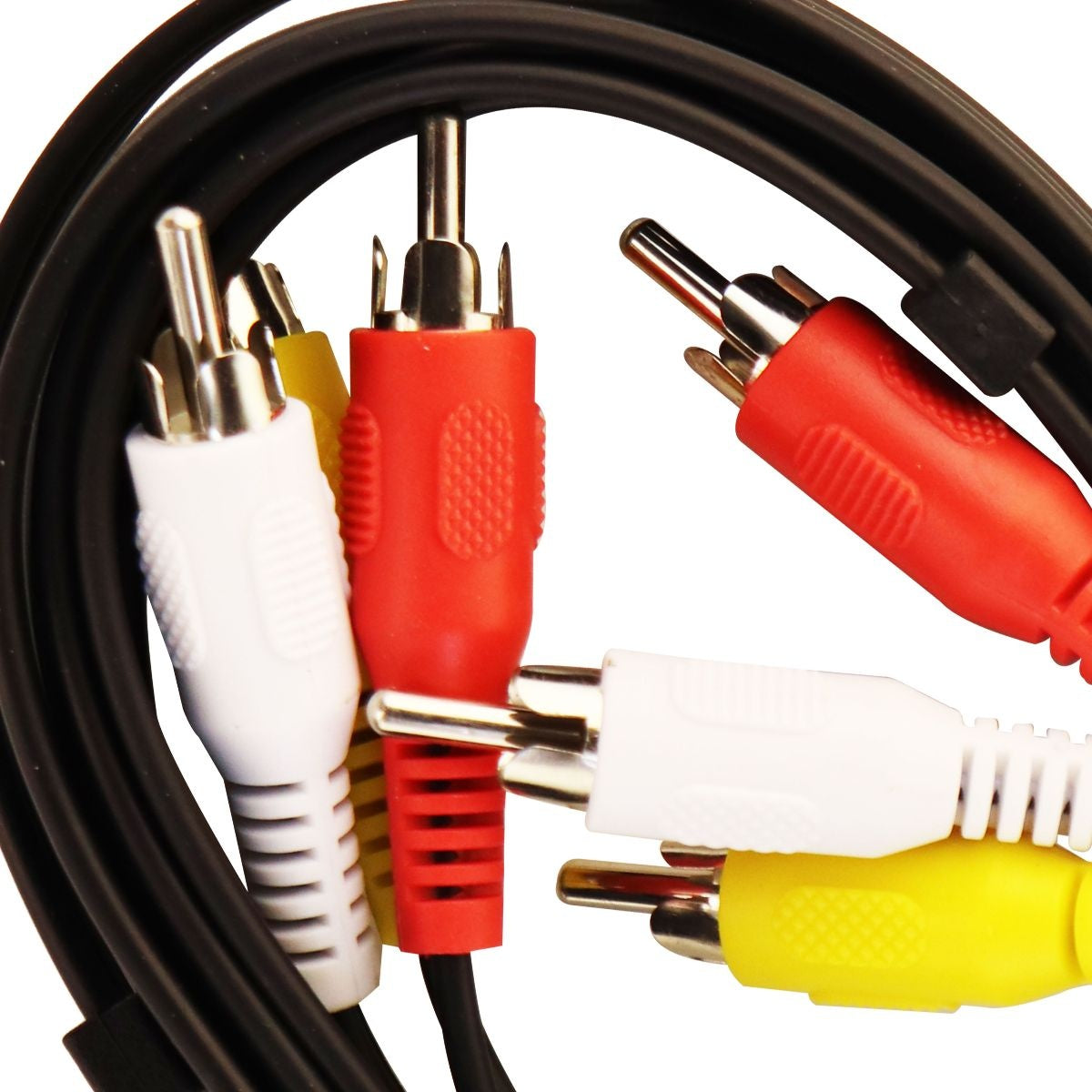 General Electric (NA) 6ft Audio/Video Cable - Black Cell Phone - Cables & Adapters General Electric    - Simple Cell Bulk Wholesale Pricing - USA Seller