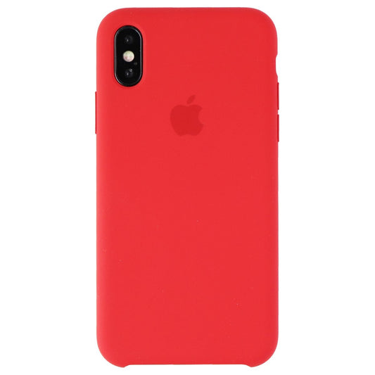 Apple Silicone Soft Case for Apple iPhone Xs Smartphones - Red (MRWC2ZM/A) Cell Phone - Cases, Covers & Skins Apple    - Simple Cell Bulk Wholesale Pricing - USA Seller