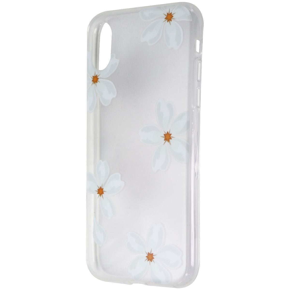 Flavr iPlate Case for Apple iPhone XS / iPhone X - White Petals Cell Phone - Cases, Covers & Skins Flavr    - Simple Cell Bulk Wholesale Pricing - USA Seller