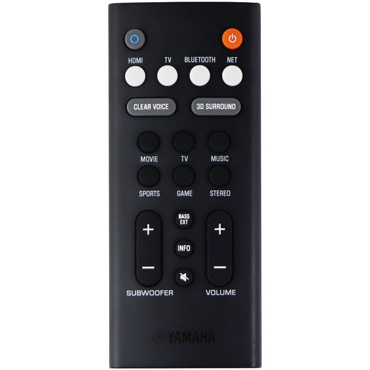 Yamaha Remote Control (VCQ9130 / VCQ9140) for Yamaha Sound Bars - Black TV, Video & Audio Accessories - Remote Controls Yamaha    - Simple Cell Bulk Wholesale Pricing - USA Seller