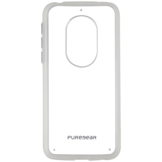 PureGear Slim Shell Series Hard Case for Motorola Moto G7 Play - Clear/Frost Cell Phone - Cases, Covers & Skins PureGear    - Simple Cell Bulk Wholesale Pricing - USA Seller