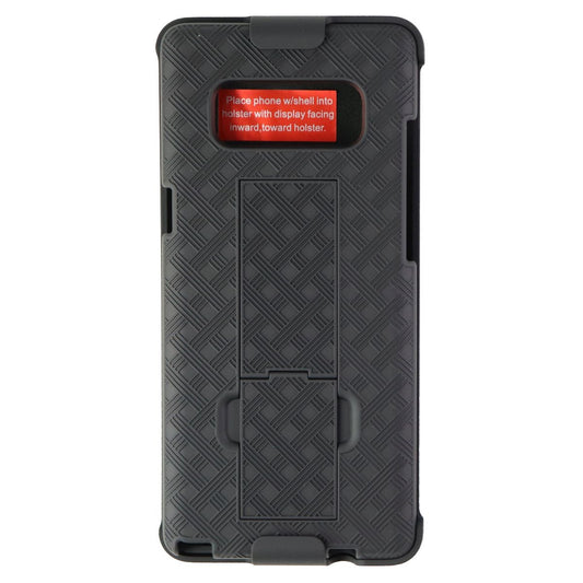 Verizon Shell and Holster Combo Case for Samsung Galaxy Note 8 - Black Cell Phone - Cases, Covers & Skins Versio Mobile    - Simple Cell Bulk Wholesale Pricing - USA Seller