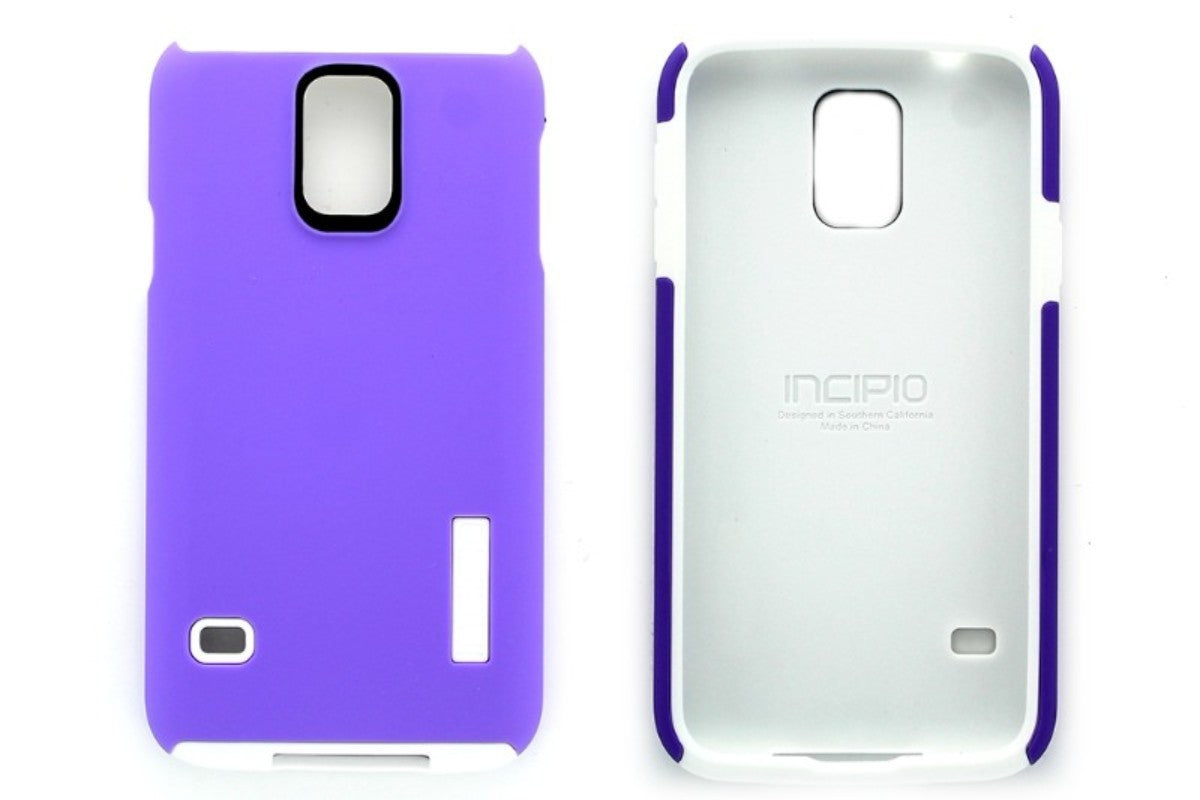 Incipio DualPro Case for Samsung Galaxy S5 Purple and White *SA-526-PUR Cell Phone - Cases, Covers & Skins Incipio    - Simple Cell Bulk Wholesale Pricing - USA Seller