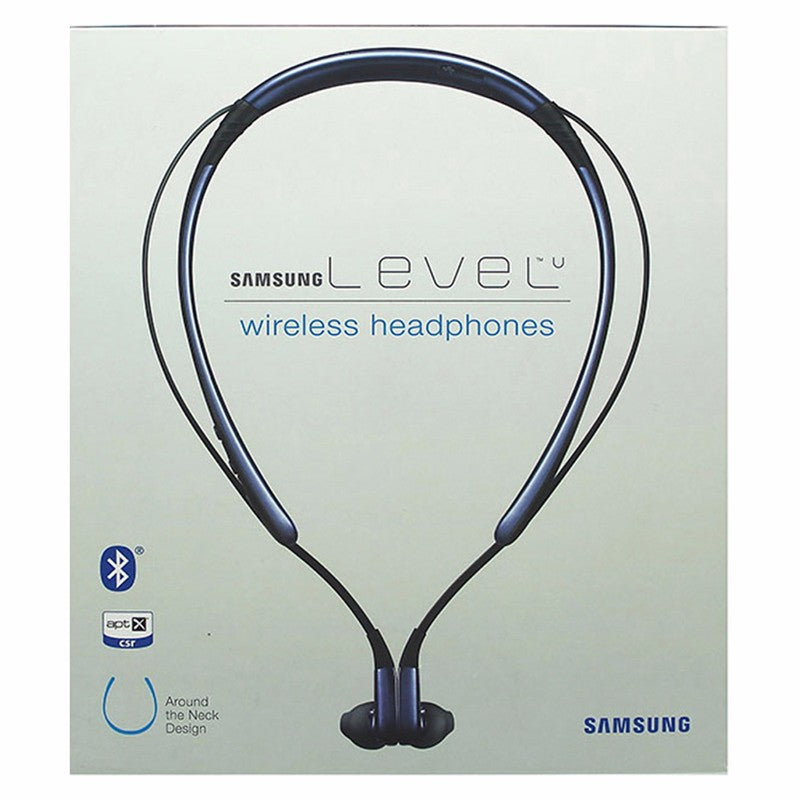 Samsung Level U Wireless Bluetooth Headphones Blue Cell Phone - Headsets Samsung    - Simple Cell Bulk Wholesale Pricing - USA Seller